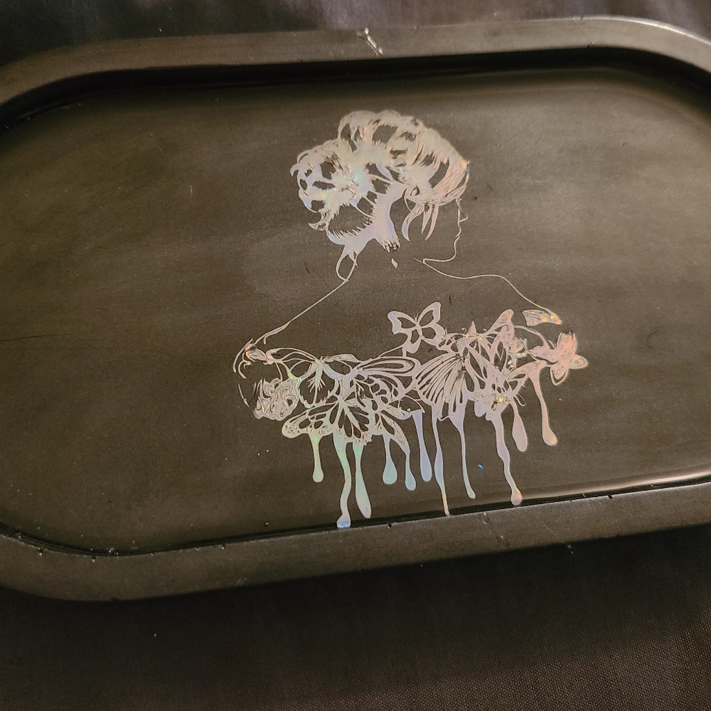 Handcrafted Resin Mini Tray - Picture 3 of 3